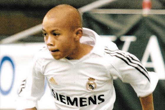 Cristián Flórez de niño jugó en el Real Madrid