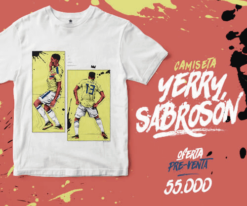 Camiseta Yerry Mina
