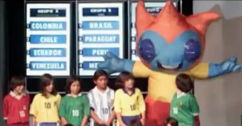 Ameriko, la mascota de la Copa America 2001
