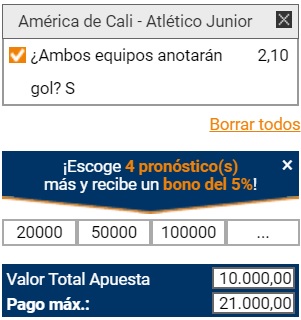 Dic 2 - ambos anotan america junior final liga aguila